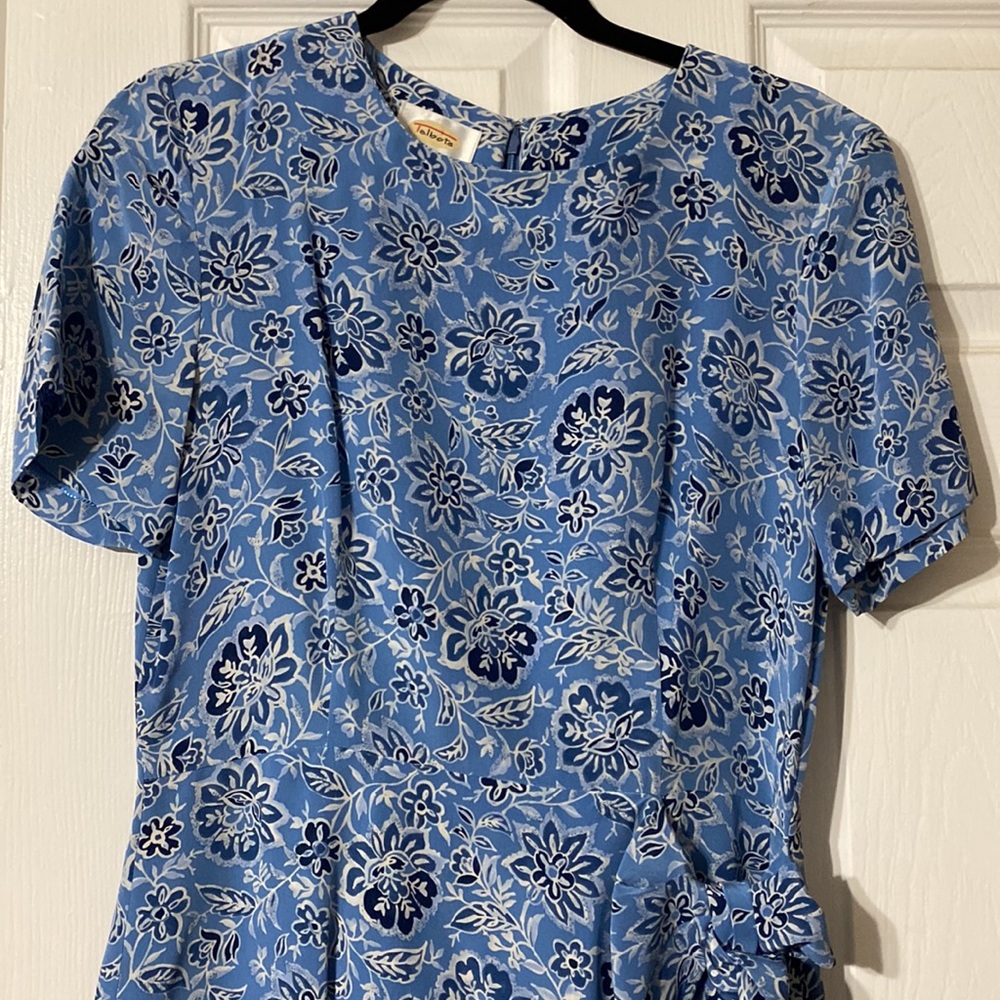 Talbots 100% Silk Dress - Picture 3 of 7